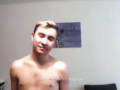 CZECH HUNTER - Cute Young Czech Boy Raw Fucked For Some Extra Cash
