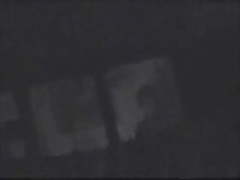 Caught neighbour shadow wank in front of tv spy window 4